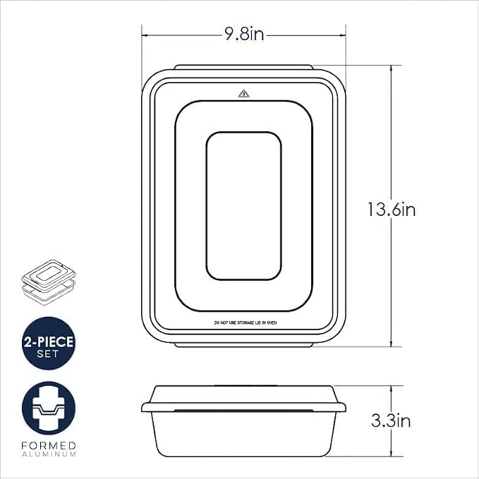 Nordic Ware Natural Aluminum Commercial Cake Pan - Image 8