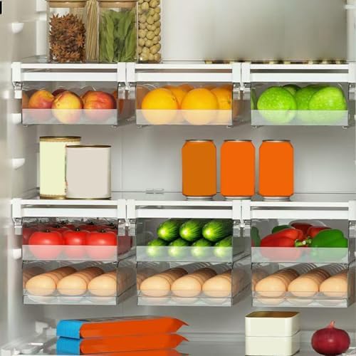 Fridge Organizer - Fridge Organizer Drawer | Refrigerator Organizer
