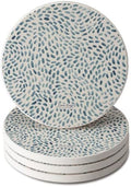 Thirstystone Drift Marks 4 Pack Absorbent Stone Coasters