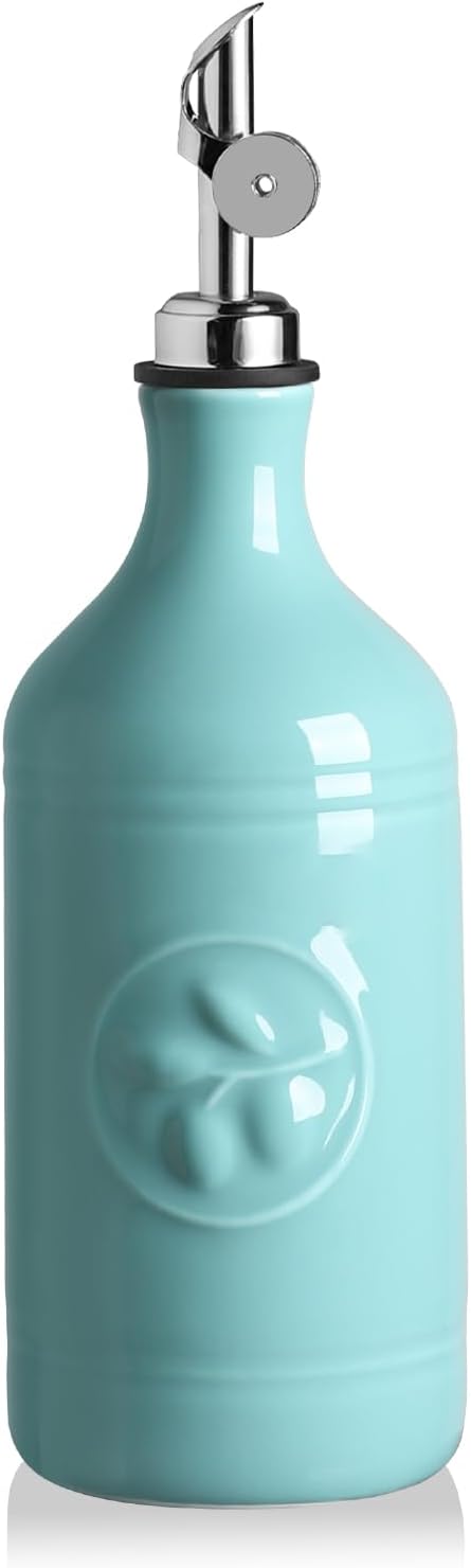 Sweejar 16 Oz Ceramic Olive Oil Dispenser Bottle, Oil Dispenser by Sweejarco1949
