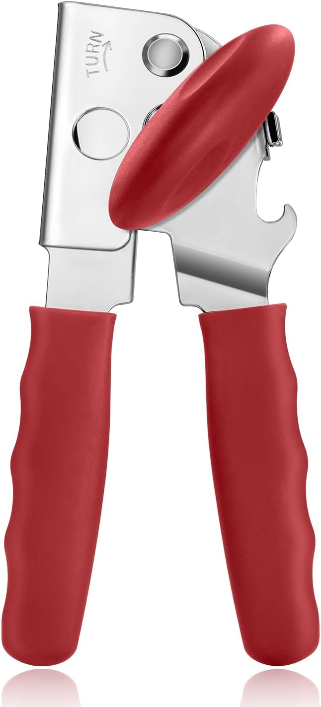 Can Opener Manual Heavy Duty, UHIYEE Hand Held Can Openers by UHIYEE