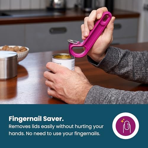 Dext - Ring Pull Can Opener, Pop Can Opener for Seniors, Arthritis