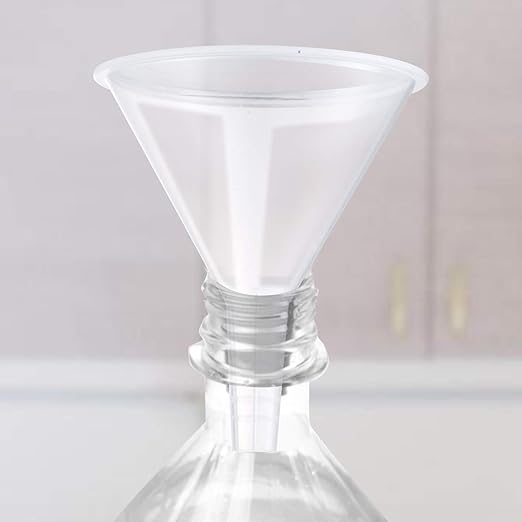 Plastic Funnel Set, 100mm x 2, 75mm x 2, 50mm x 2 - Image 6