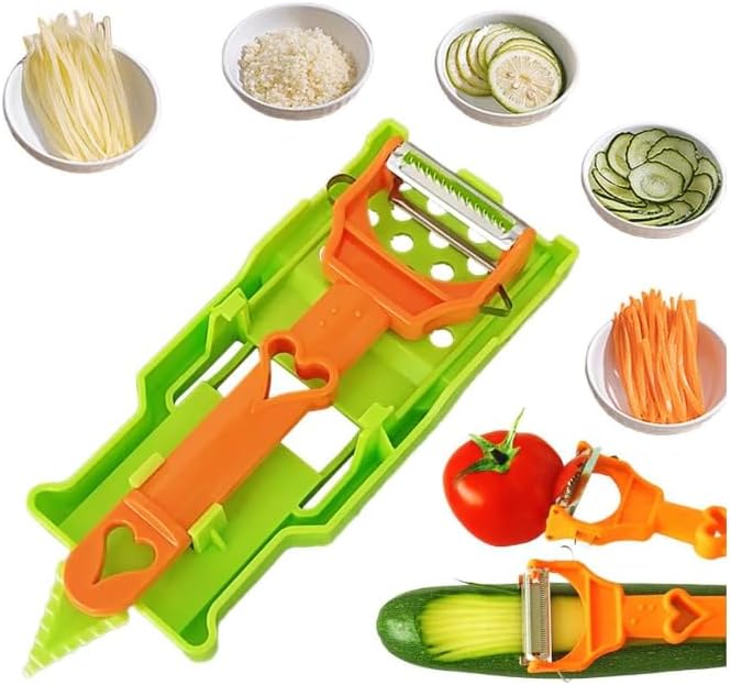 Multifunctional Kitchenware Set, 3-in-1 Peeler Multifunctional Single