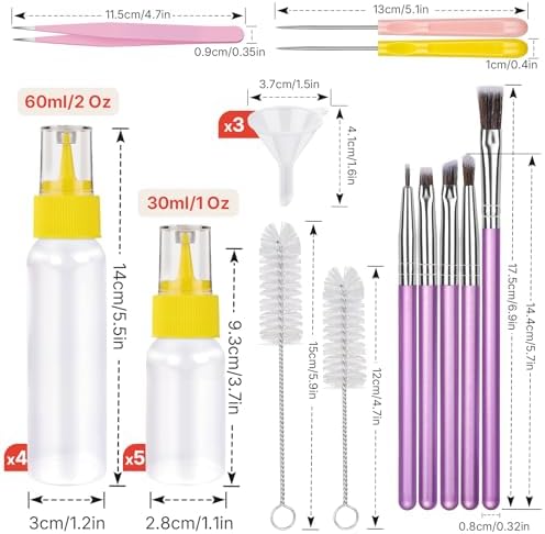 YGDZ Cookie Decorating Kit with Icing Bottles
