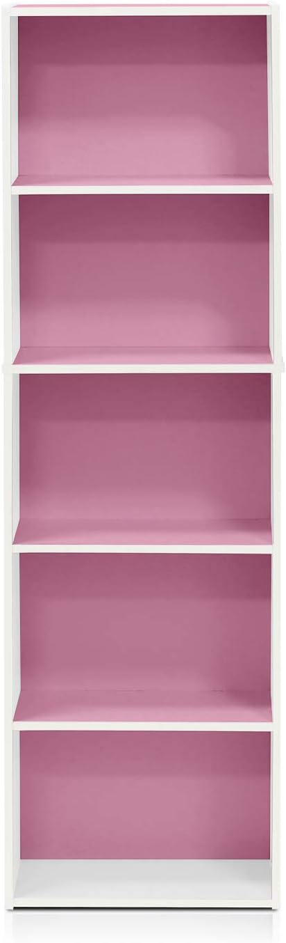 Furinno LUDER Book Shelf, 5-Tier Bookshelf, Bookcase - Image 7