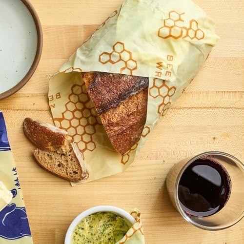 Bee's Wrap Beeswax Bread Wrap, Honeycomb