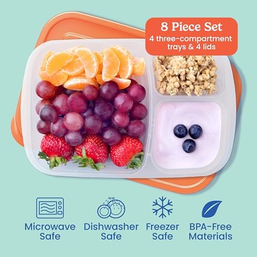 Bentgo Easyboxes - Original Stackable Lunch Boxes - Reusable