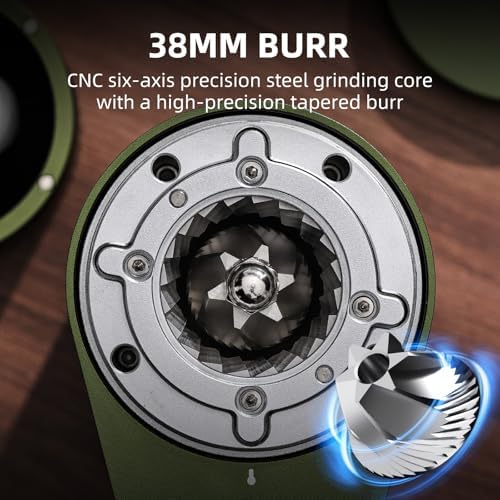 Bincoo DM01 Electric Coffee Grinder, Stainless Burr