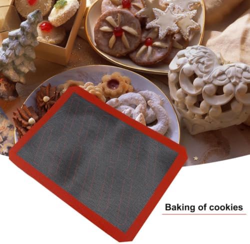 Uonlytech Heat Resistant Silicone and Glass Fiber Non-stick Baking Mat