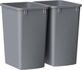 ROOMTEC 35QT Kitchen Trash Can, Lightweight and Sturdy Slim Trash Can, by ROOMTEC