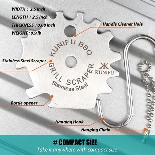 Bristle-Free BBQ Grill Scraper