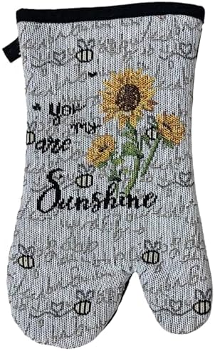 Set of 10, You are My Sunshine and Sunflower Design Tapestry Kitchen