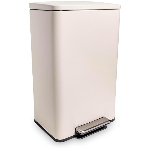 Simpli-Magic 50 Liter / 13.2 Gallon Soft-Close, Smudge Resistant Trash Can by Simpli-Magic