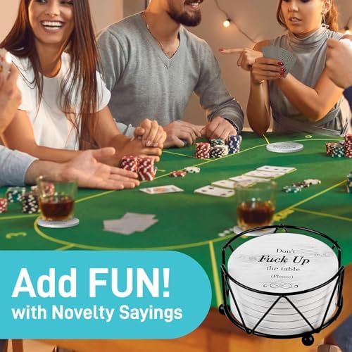 Funny Coasters - Perfect White Elephant Gifts - Unique Gifts for Women