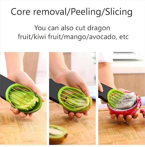Avocado 3 Piece Set Avocado Slicer, Avocado Slicer, Avocado Storage