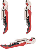 Professional Waiter Corkscrew Wine Openers Set, Heavy Duty Stainless Steel by Kit-Home