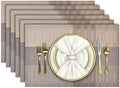 Aofmee Placemats, Placemats Set of 6, Heat Resistant Place Mats