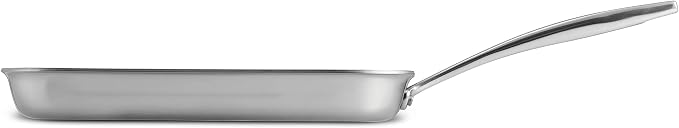 Tramontina Signature Tri-Ply Clad Stainless Steel 11-Inch Square Grill Pan - Image 2