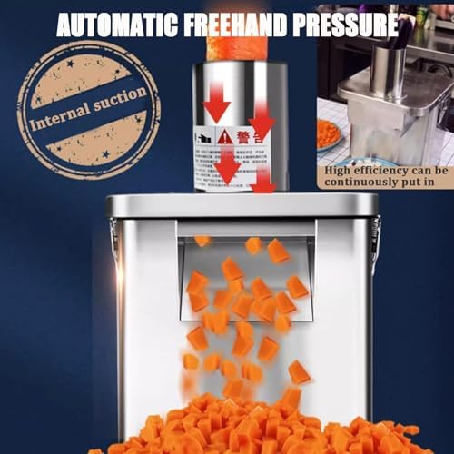 Electric Vegetable Dicer, 5-in-1, 4 Blades