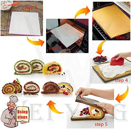 Luck Love Swiss Roll Cake Mat, 2-Piece