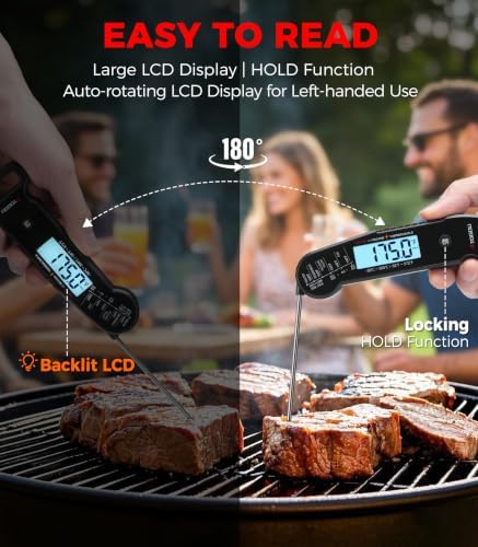 Atogou Digital Meat Thermometer, <1 Sec Instant Read