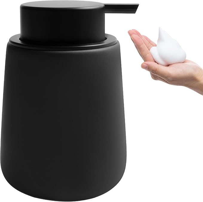 Soap Foaming Dispenser Ceramic by TOOZFO