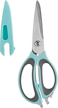 Farberware 4-in-1 Kitchen Shears, Aqua and Gray by Farberware
