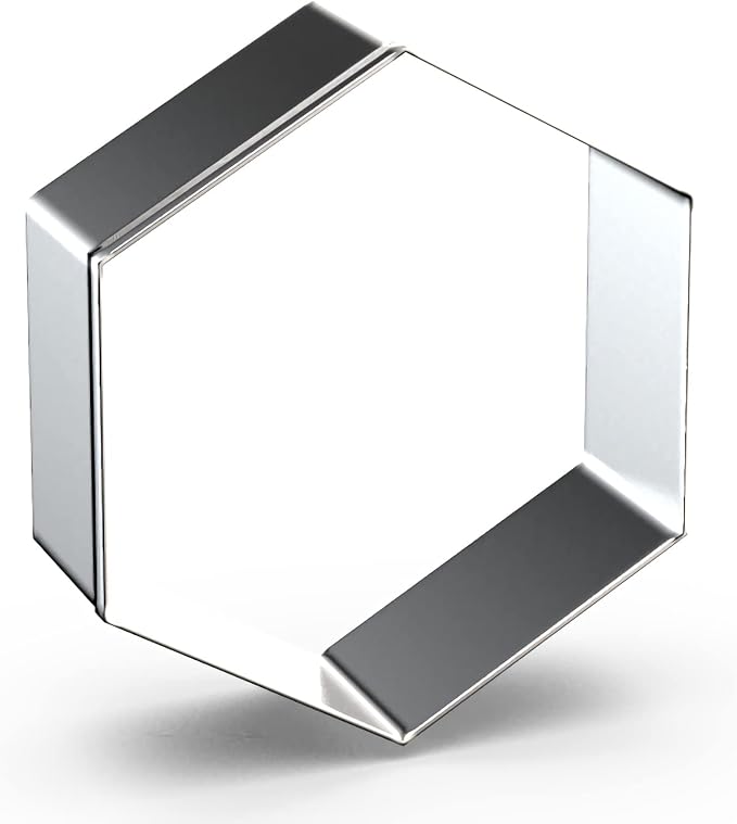 Hexagon Cookie Cutter Set Large - Image 4