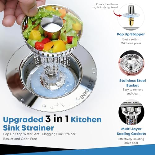Kitchen Sink Drain Strainer