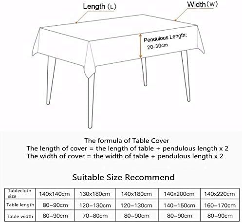 AMZALI Cotton Linen Fabric Tassel Round Tablecloth Dust-Proof Table