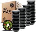 Freshware Meal Prep Bowl Containers [30 Pack] Plastic Bowls with Lids