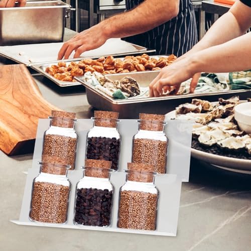 FOMIYES 3pcs Plastic Spice Organizer with Stackable Ladder Design
