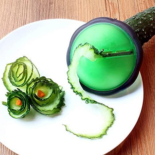 2-in-1 Spiral Funnel Flower Roller and Carrot Grater