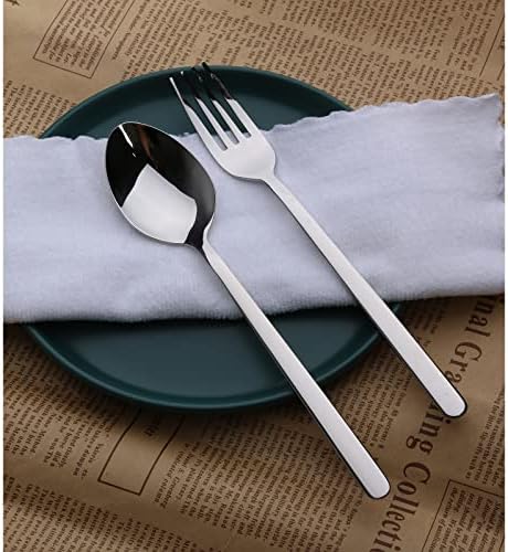 4-Piece 8-Inch Dinner Spoons Set, 18/10 Stainless Steel, Not Teaspoons