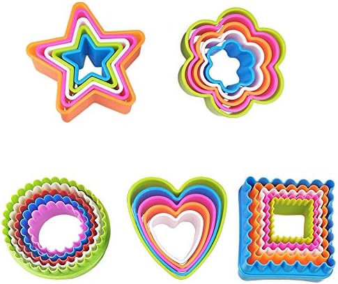 25-Piece Multi-Size Cookie Cutter Set