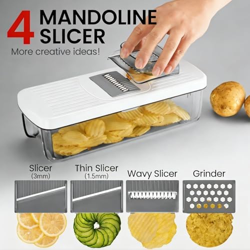 6-in-1 Vegetable Chopper Mandoline Slicer