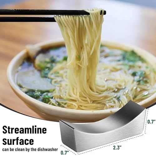 MyLifeUNIT Stainless Steel Chopsticks Rest, Knife Rest and Chopsticks