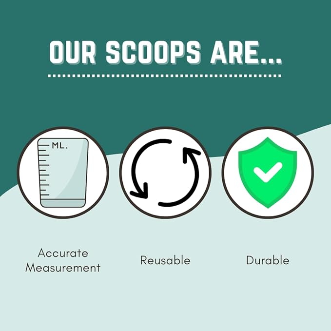 3/4 Cup Short Handle Scoop for Coffee, Protein Powder, Pet Food, Grains and Dry - Image 5