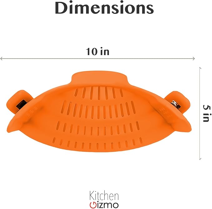 Kitchen Gizmo Snap N Strain Clip On Strainer - Image 3
