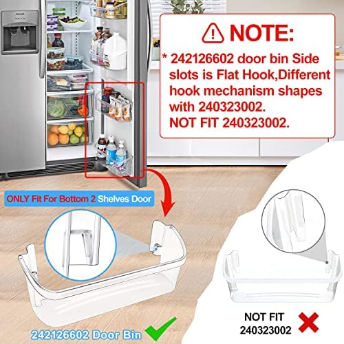 NEW 242126602 FFSS2615TS0 Bottom Refrigerator Door Shelf Bin