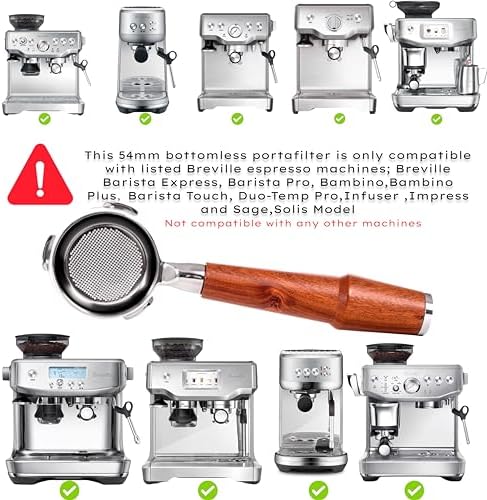 Breville Espresso Machine Accessories Kit, 54mm, 6-Piece