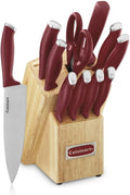 Cuisinart C77SSR-12P Color Pro Collection 12 Piece Knife Block Set by Cuisinart