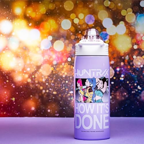 Zak Designs KPop Demon Hunters Sage 19oz Leak-Proof Straw Kids Water