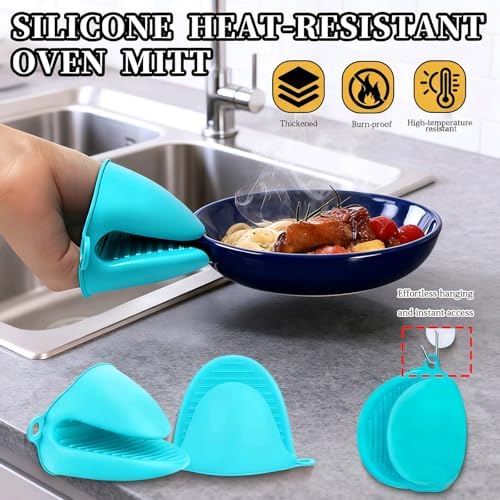 4PCS Hot Plate Grippers with Silicone Sleeves