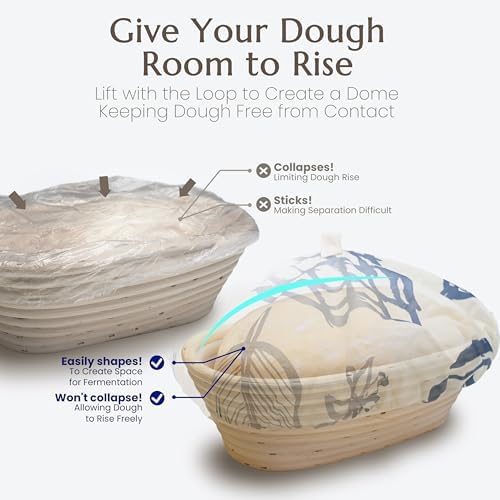 Reusable Beeswax Bowl Covers, 2 Pack, 10/11 Inch