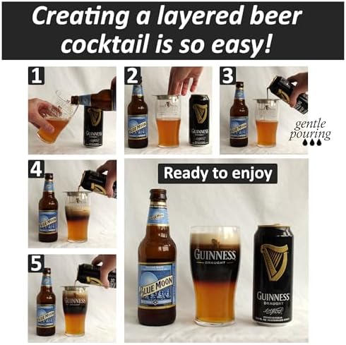 The Perfect Black and Tan Beer Layering Tool