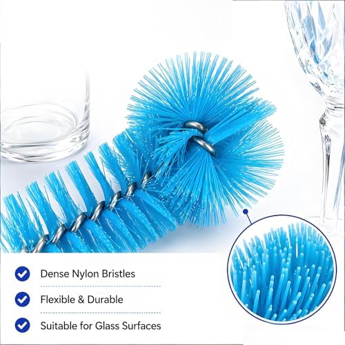 2 Pack 15.5 Inch Long Bottle Brushes
