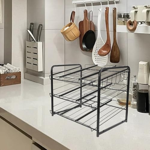 Stackable Can Storage Rack for Pantry Kitchen Pantry Organization