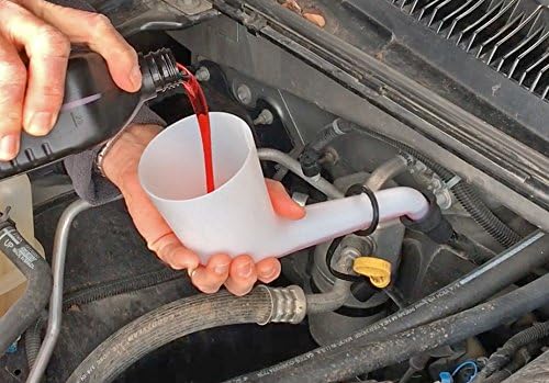 Lisle 18232 Offset Funnel with Cap & Lid Black - Image 2